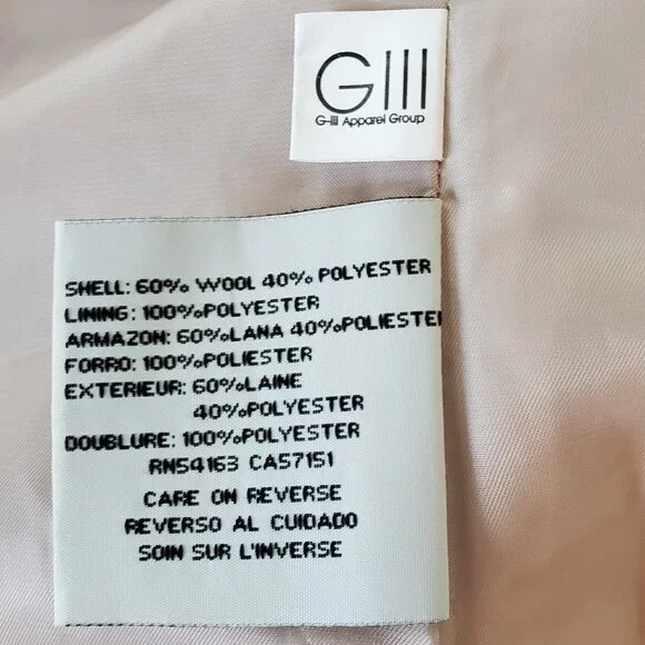 Kenneth Cole wool blend peacoat - Picture 11 of 12